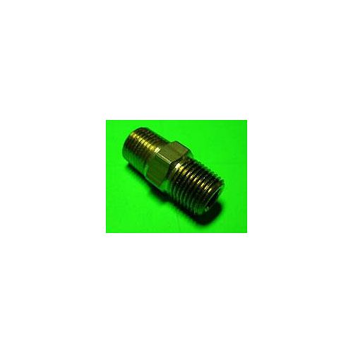 Nippel 1/8 lige han 1/8 lige fitting Reservedele til dinitrogenoxidsystemer