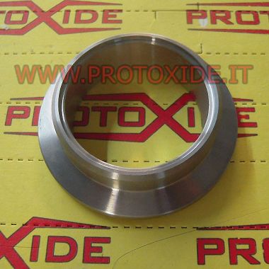 Flangia V-Band anello chiocciola di scarico Tial per Turbo GTX28- GTX30- GTX35 Garrett lato ingresso collettore scarico INOX ...
