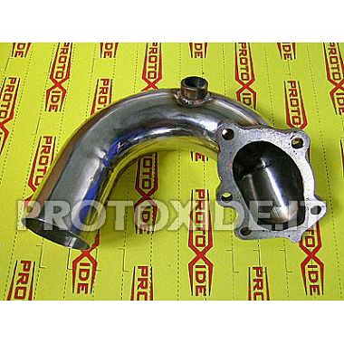 Downpipe increased exhaust Fiat Coupè 2000 20v Turbo - GT28 -GTX28 in stainless steel 5 cylinders Downpipe turbo petrol engines