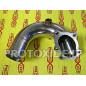 Downpipe scarico maggiorato Fiat Coupe 2000 20v Turbo - GT28 -GTX28 acciaio Inox 5 cilindri