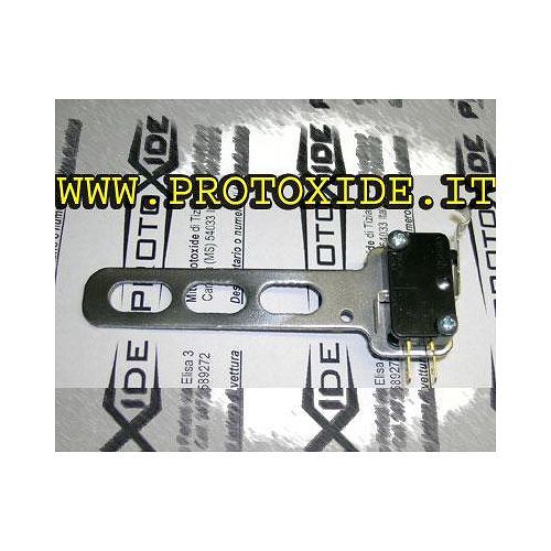 Microswitch com suporte universal Peças de reposição para sistemas de óxido nitroso