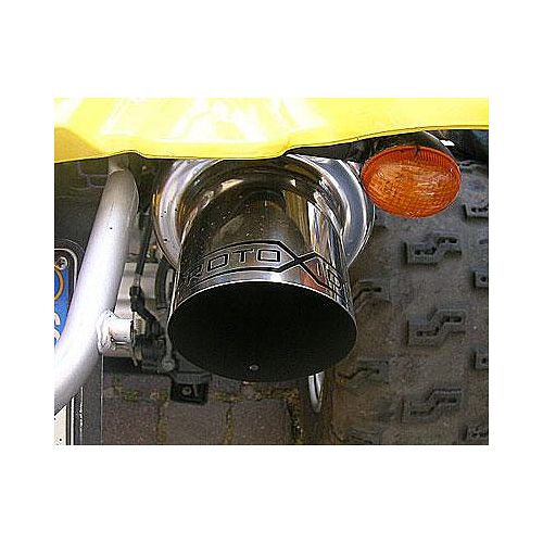 Silenciador deportivo para quads Yamaha Raptor 660r - 700r acero inoxidable