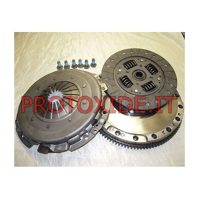 Single-mass flywheel kit JTD reinforced push-105hp 75-100 Steel flywheel kit with reinforced clutch