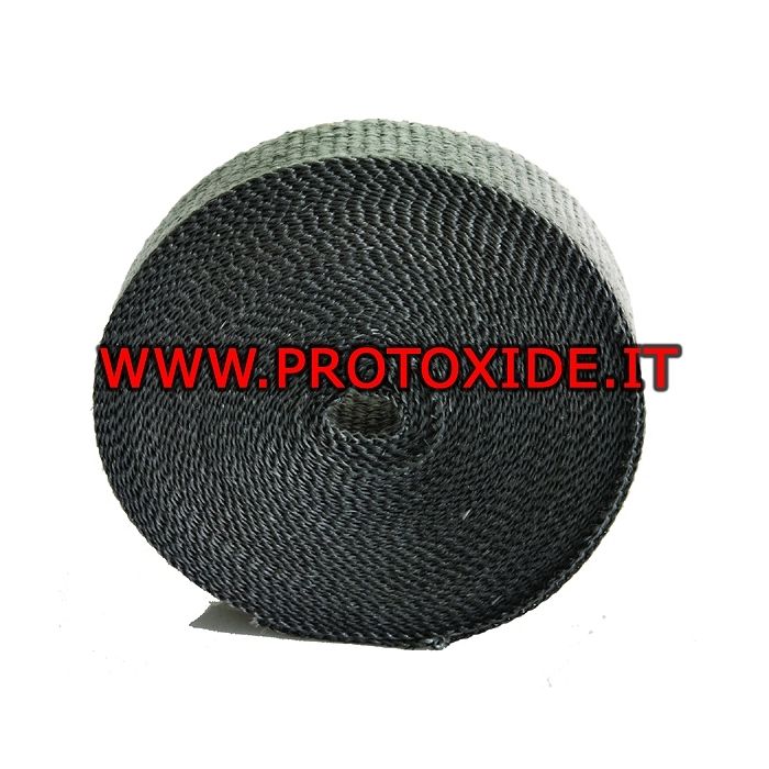 Benda per collettore e marmitta NERA 4.5m x 5cm Embenats i protectors tèrmics