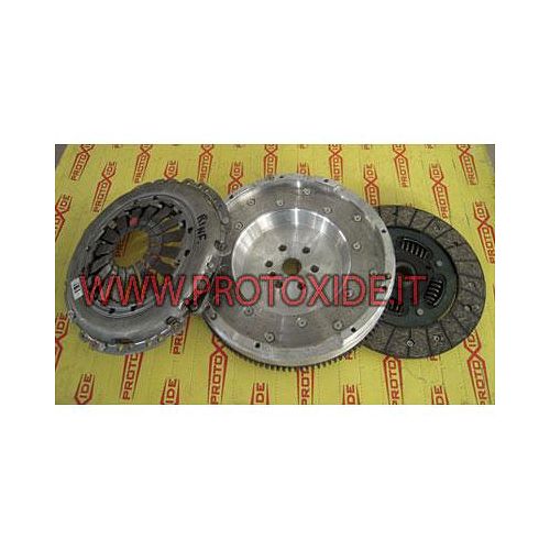 Kit volante monomasa ALUMINIO, embrague Abarth T-jet reforzado Kit volante de acero con embrague reforzado
