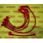 Fiat Uno Turbo 1300 cables de bugia vermells d'alta conductivitat Fiat Uno Turbo 1300 cables de bugia vermells d'alta conductivitat
