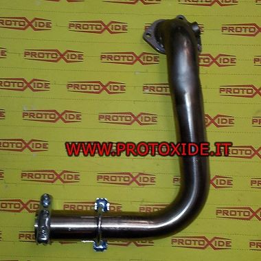 Exhaust downpipe for 500 Grande Punto 1.3 Multijet 70hp Downpipe Turbo Diesel and Tubes eliminates FAP