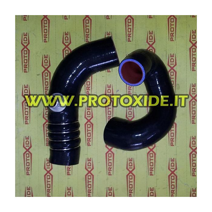 Silicon hoses blacks Turbo Lancia Delta 8V Specific pipes for cars