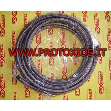 Metal braided hose 14mm Fuel pipes - braided oil and aeronautical fittings