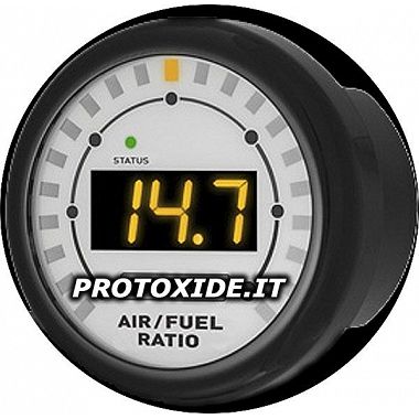 AirFuel carburazione stechiometrico con sonda Wideband AFR di precisione rotondo 52mm con software Carburazione Airfuel Stech...