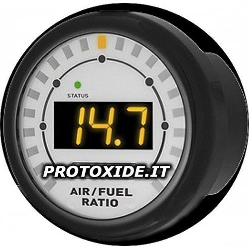 AirFuel carburazione stechiometrico con sonda Wideband AFR di precisione rotondo 52mm con software Carburazione Airfuel Stech...