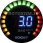 Turbo merilnik tlaka in voltmeter DigiLed razpon 52mm -1 do 3 bar