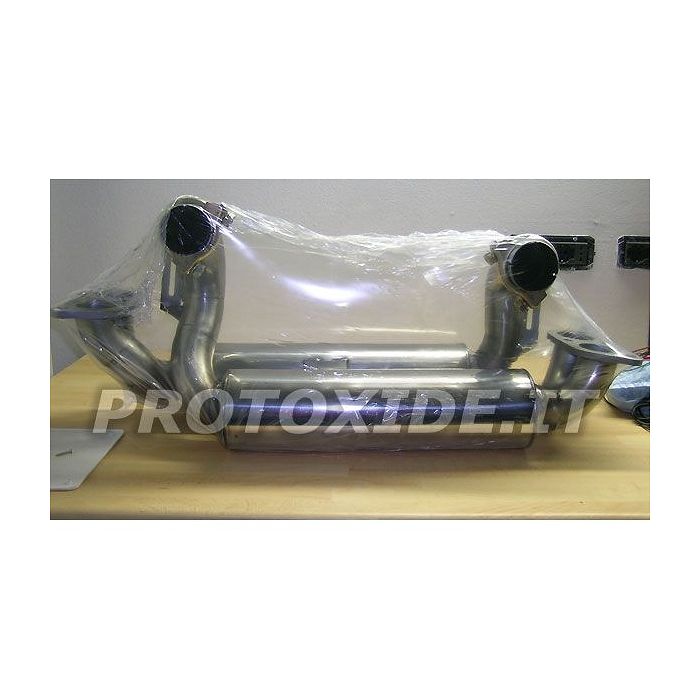 Silenciador de escape deportivo de acero inoxidable de doble cañón Ferrari 360 Silenciador de escape deportivo de acero inoxidable de doble cañón Ferrari 360
