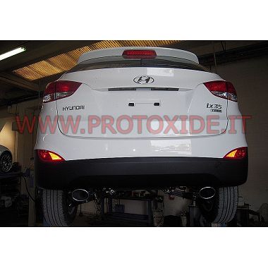 Escape trasero para Hyundai IX35 1.7 -2.0 CRDI Silenciadores y tubos de escape