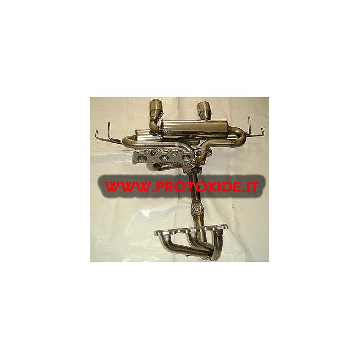 Volledige Uitlaat INOX Clio V6 Complete sportuitlaatsystemen Volledige Uitlaat INOX Clio V6 Complete sportuitlaatsystemen