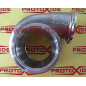 Chiocciola di scarico Turbocompressore Tial Sport GT42 in acciaio Inox attacco V-band