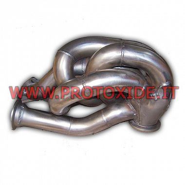 Stainless steel exhaust manifold Lancia Delta 2000 16v - up to 800 hp stainless steel with external wastegate with oversized ...