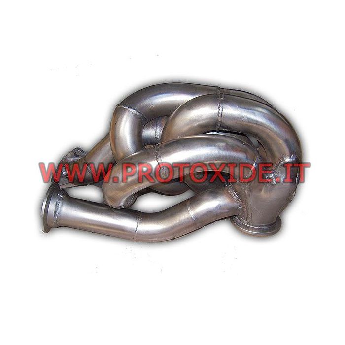 Stainless steel exhaust manifold Lancia Delta 2000 16v - up to 800 hp stainless steel with external wastegate with oversized ...