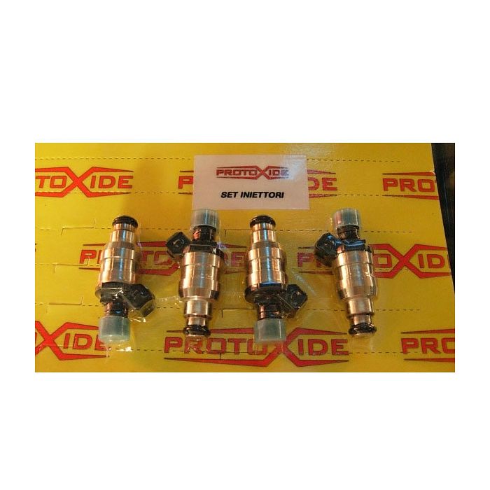 Injectors 505 cc each one high-impedance Injectors according to the flow Injectors 505 cc each one high-impedance Injectors according to the flow