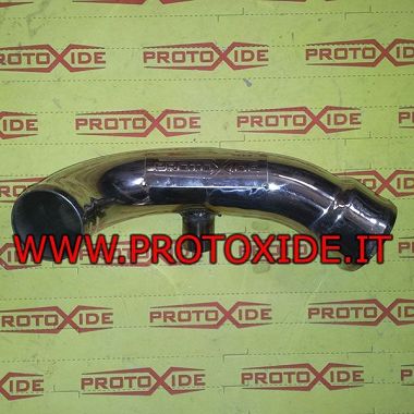 Manicotto corto acciaio inox per Fiat Punto GT collegamento corpo farfallato