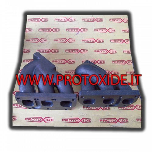 Colectores de escape de hierro fundido para VW Golf Biturbo 2.8-3.2 V6 Coleccionistas en fundición o fundición.