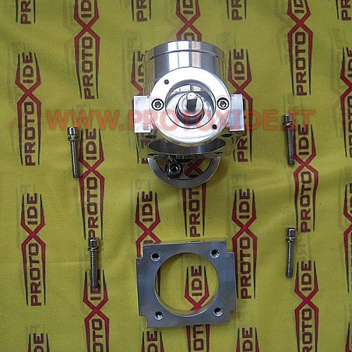 Cuerpo de acelerador de gran tamaño de 65 mm Mariposa de aluminio de gran tamaño CNC