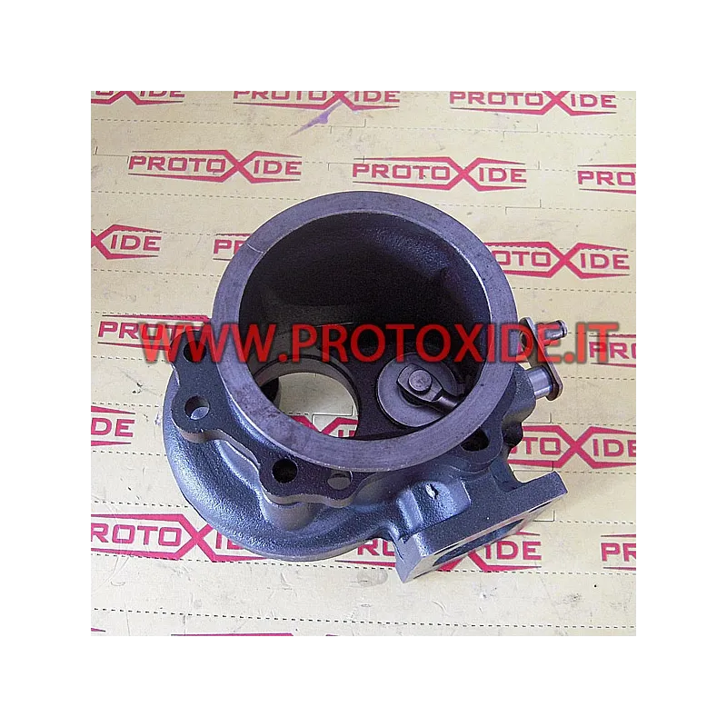 Turbo downpipe Garrett GT28 - downpipe GTX28 s přírubou Vband, litinový, 60-76 mm