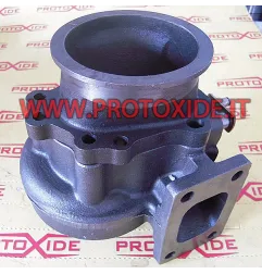 Downpipe para turbo Garrett GT28 - Downpipe GTX28 com flange V-Band de 60-76 mm em ferro fundido