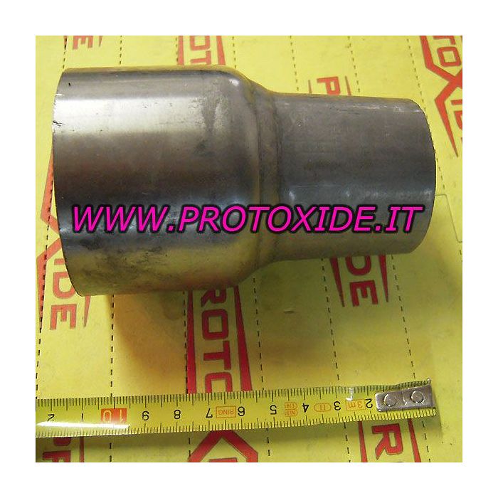 Tubo ridotto 76mm -70 acciaio inox Tubi ridotti dritti acciaio inox