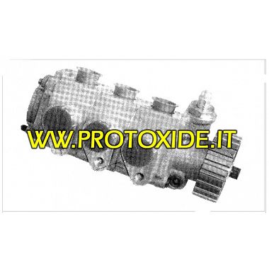 Dry sump oil pump for 2-stage