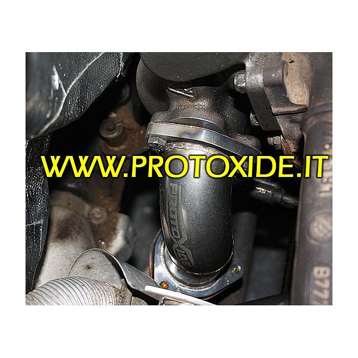 Downpipe scarico Fiat Punto Gt - Uno Turbo KKK16 in acciaio inox Downpipe motori turbo a benzina