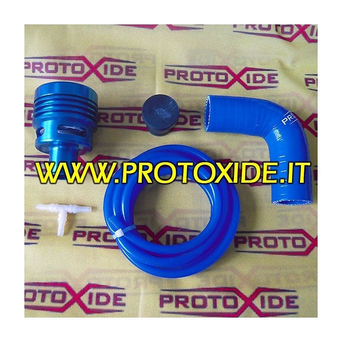 Valvola Pop Off Fiat 500 Abarth Giulietta Mito Grande Punto sfiato esterno Valvole PopOff e adattatori Valvola Pop Off Fiat 500 Abarth Giulietta Mito Grande Punto sfiato esterno Valvole PopOff e adattatori