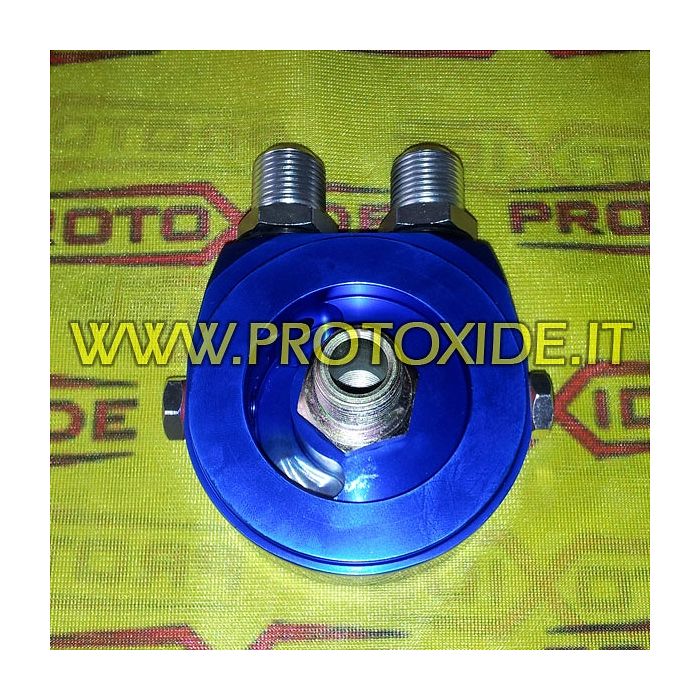 Adattatore sandwich per radiatore olio Fiat -Alfa -Lancia benzina e motori diesel Jtd Supporti filtro olio e accessori per ra...