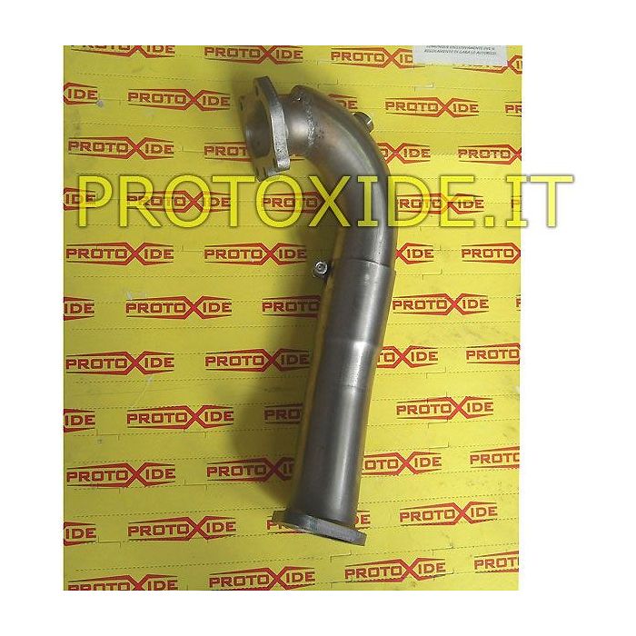 Downpipe scarico libero Grande Punto 500 Abarth 1.400 per GT25-GT28-GTX28-GTO262 Downpipe per motori turbo a benzina Downpipe scarico libero Grande Punto 500 Abarth 1.400 per GT25-GT28-GTX28-GTO262 Downpipe per motori turbo a benzina