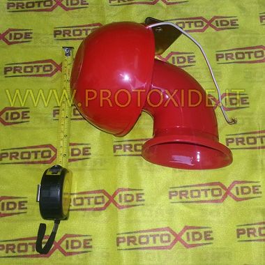 Horn with cow bellowing sound Horn sounds, other alarms for vehicles