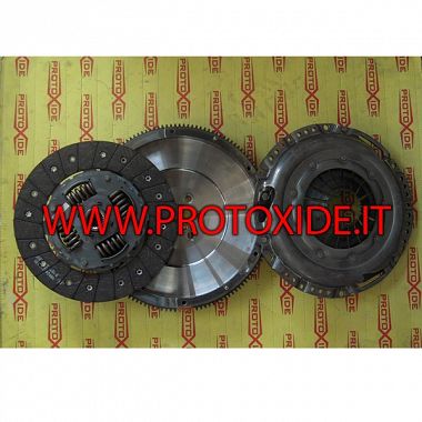 ערכת גלגל תנופה חד מסה פלדה עם מצמד מחוזק AUDI VW 170hp 59kgm BKD ערכת גלגל תנופה מפלדה עם מצמד מחוזק