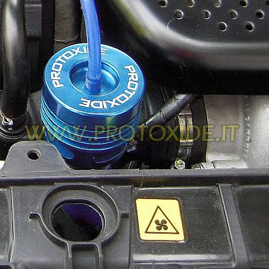 Dioksīdu Pop-Off Valve par Fiat MultiAir motoriem PopOff vārsti un adapteri