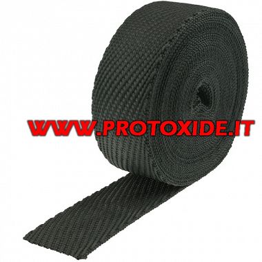 Benda manifold and muffler Leather Cobra 4.5mx 5cm Heat shield and Wrap