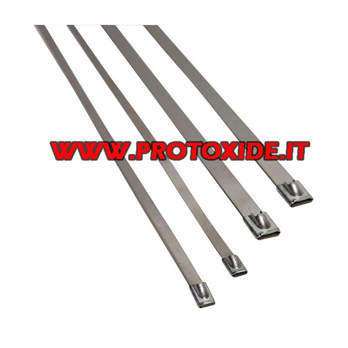 Stainless Steel Cable Ties bandages to stop thermal 4pz Heat shield and Wrap