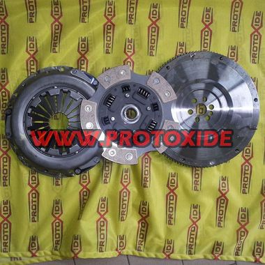 Kit Volano acciaio + frizione rame + spingidisco Fiat Punto GT Kit volant d'acer amb embragatge reforçat