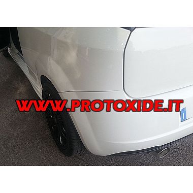 GrandePunto Abarth 1.4 T-jet turbo 16v için susturucu Komple spor egzoz sistemleri