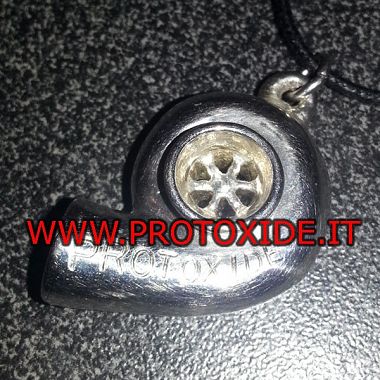 Ciondolo chiocciola Turbo ProtoXide realizzato in argento Gadget Abbigliamento Merchandising ProtoXide
