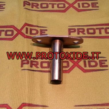 Raccordo scarico olio per turbocompressori Garrett GT40 - GTX42 T3 T4 T5 Inox Accessori per Turbo