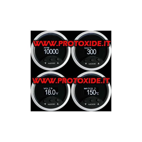 Visualizzatore Obd2 4 parametri 52mm OBD2 e strumenti diagnostici