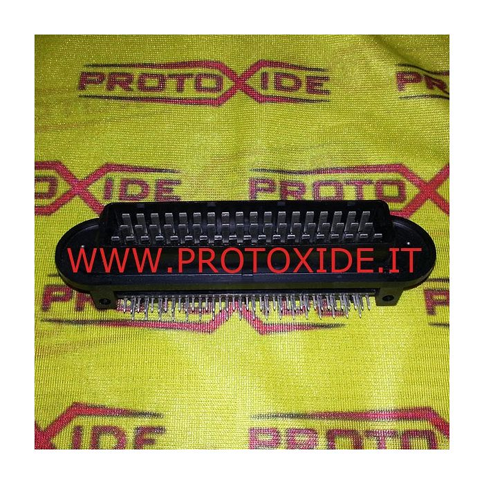 Connecteur latéral mâle 55 broches pour centrale de commande Fiat Coupé 20V Turbo - Fiat Punto GT Bosch 55 voies Connecteur latéral mâle 55 broches pour centrale de commande Fiat Coupé 20V Turbo - Fiat Punto GT Bosch 55 voies