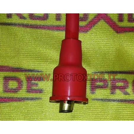 Gerade Zündkerzenstecker und -endstück für Zündkabel an Spule oder Verteilerabdeckung - Zündkerzenkabel - Endstücke für