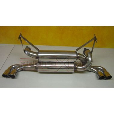 Ferrari 348 TB trokšņa slāpētājs - TS Stainless Steel izplūdes terminālis FERRARI 348