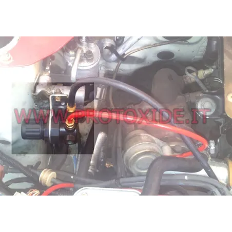 Overboost manual ajustável com regulador de pressão do turbo