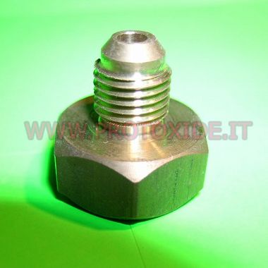 Adapter montage 4AN nitrous fles Reserveonderdelen voor lachgassystemen