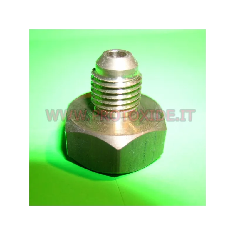 Nitrous oxide cylinder connection CEE 4AN - 6AN connection